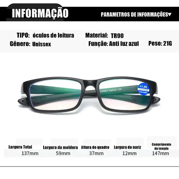 Maintenant, lunettes intelligentes Anti Azul® - Achetez 01, obtenez-en 02
